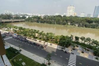 Bán căn hộ view thành phố và sông Sài Gòn thuộc Phú Mỹ Hưng Midtown.